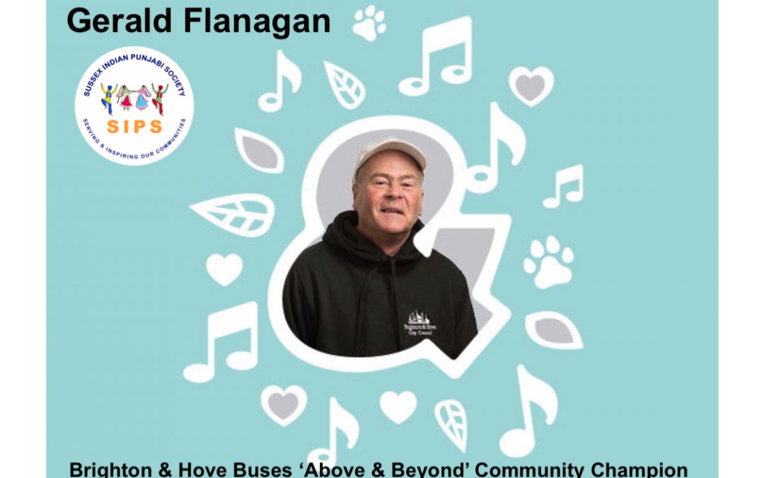 Gerald Flanagan – Volunteer nominated for Above & Beyond